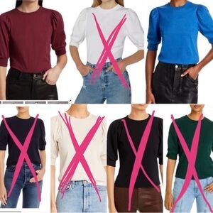 ISO/WTB Frame denim Frankie tees, size M, NWT/NWOT condition